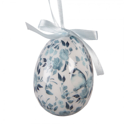 Set 9 oua decorative Paste model flori multicolore Ø 5x8 cm