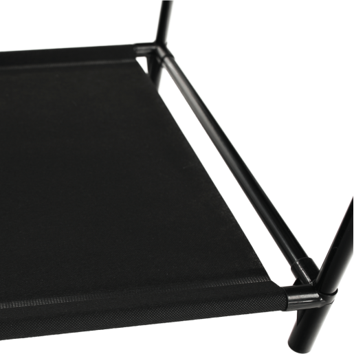Raft pentru depozitare metal negru Efren 84x44x158 cm 