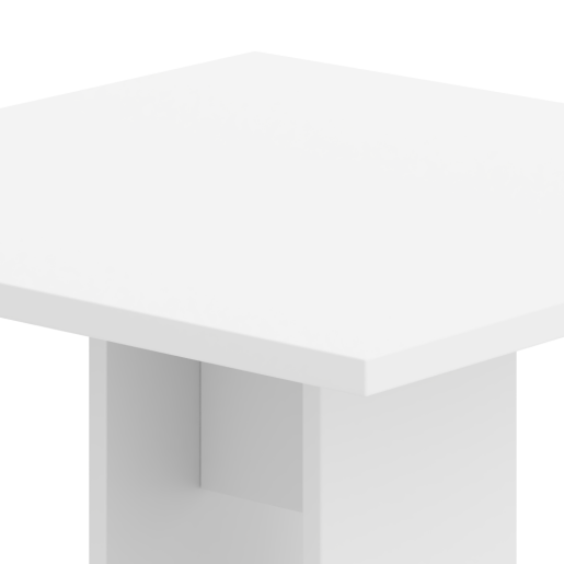 Masa DTD alb Everet 67.5x67.5x78 cm