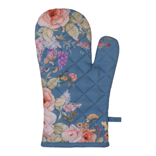 Manusa bucatarie bumbac Flower 18x30 cm