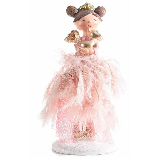 Figurina Inger roz 5x4x11 cm