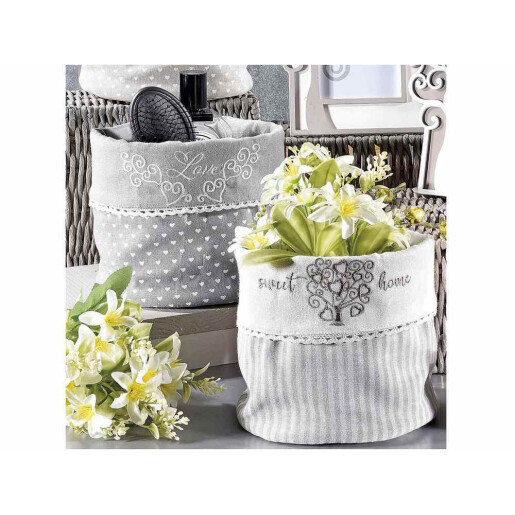 Buchet flori Portocal albe verzi 37 cm