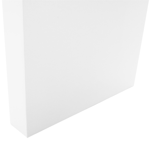 Consola, din pal alb, Fitron, 183x28x80 cm
