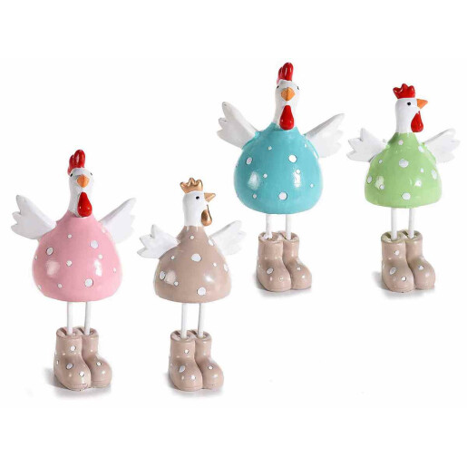 Set 4 figurine Gaini 6.5x6x12 cm, 6x5.5x11 cm