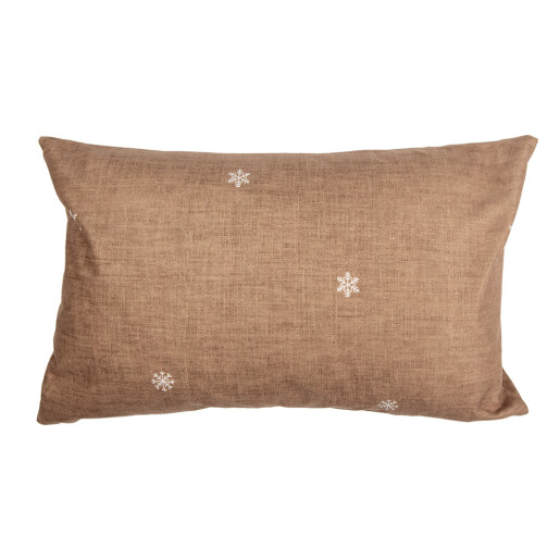 Fata perna textil multicolor Casute 50x30 cm