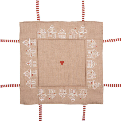 Cos paine bumbac Turta Dulce 35x35x8 cm