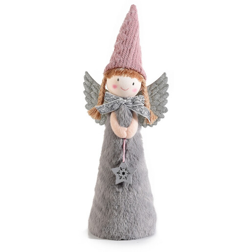 Figurina Inger textil multicolor 10x7x26 cm