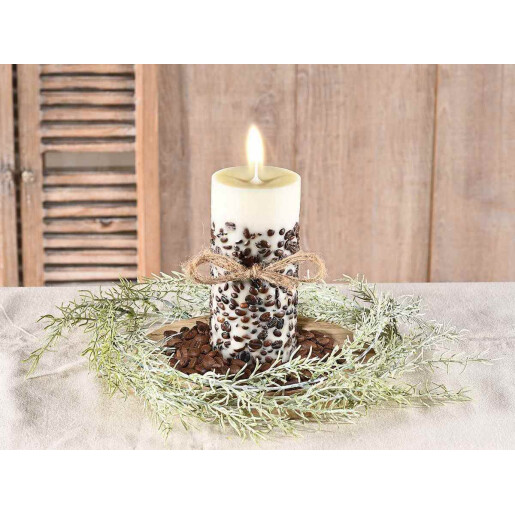 Lumanare parfumata aroma cafea  Ø 7 cm x 15 H