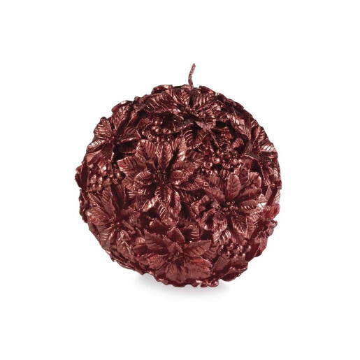 Lumanare Craciun rosie  Ø 9,5 cm