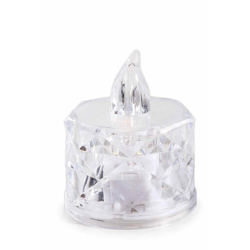 Set 2 candele cu led Ø 4 cm x 4,5 H