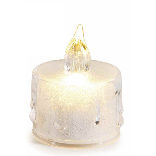 Set 2 candele cu led Ø 4 cm x 4,5 H