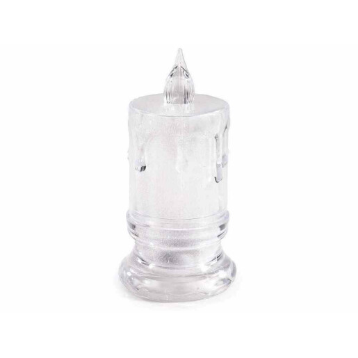 Candela cu lumanare led Ø 4,5 cm x 9 H