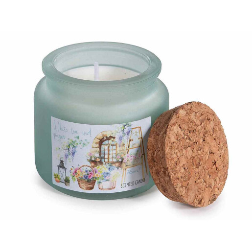 Set 4 lumanari parfumate in borcan Ø 6,5 cm x 6,5 H