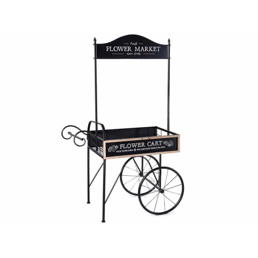 Raft tip expozor Bicicleta alb negru 100x65x162 cm
