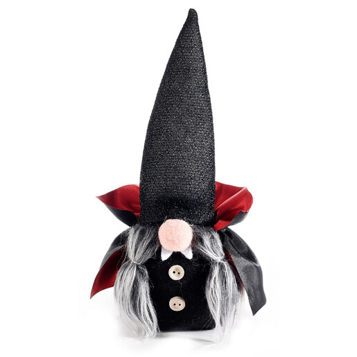 Set 2 figurine Halloween Vampiri textil multicolor II Ø 6 cm x 19 H