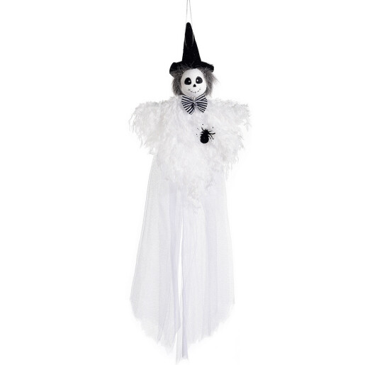 Set 2 figurine Halloween Fantome alb neagru cm 16 x 48 H