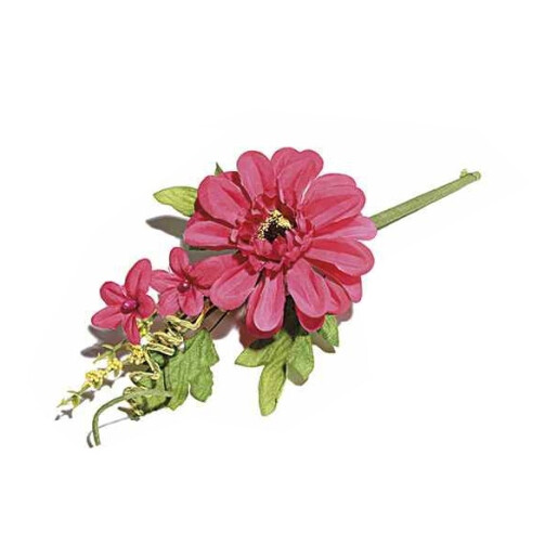 Set 10 flori artificiale multicolore cm 22.5 H
