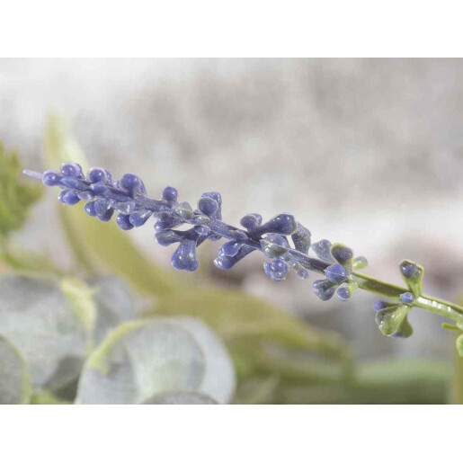 Buchet Lavanda si Eucalipt artificial 30 cm