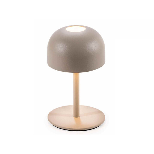 Veioza cu led fier maro Ø 9 cm x 15 H