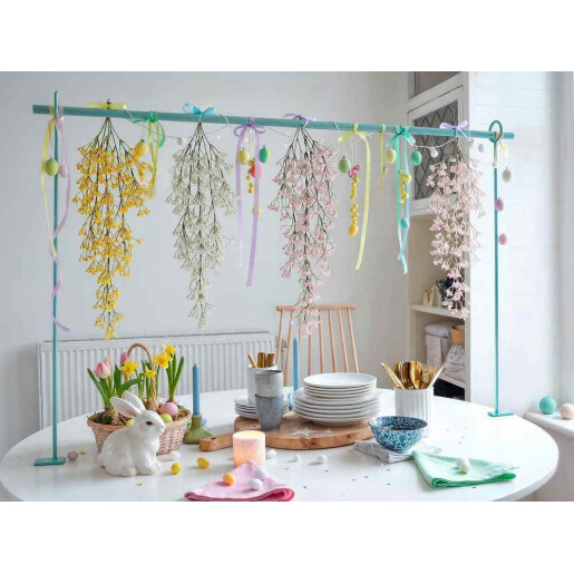 Set 6 plante artificiale multicolore 75 cm