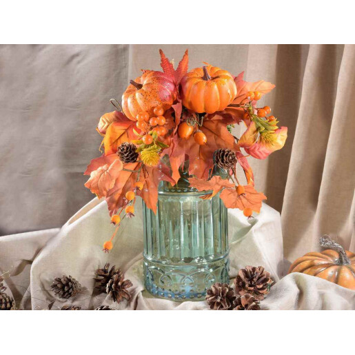 Crenguta artificiala cu Dovleac 31 cm