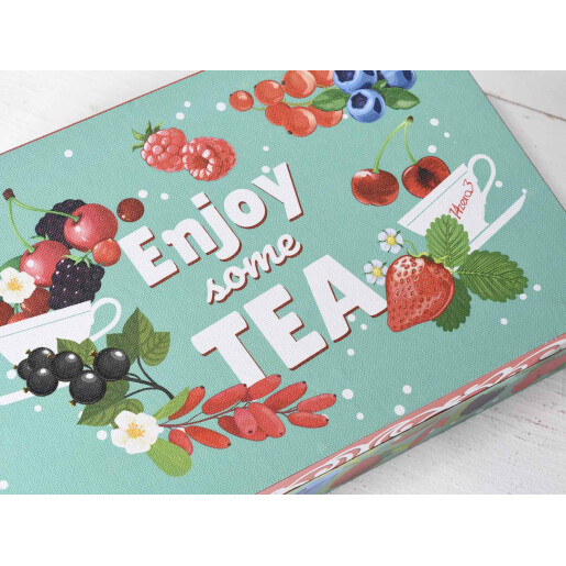 Cutie ceai compartimentata Tea 24x16x6 cm