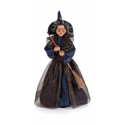 Figurina Vrajitoare Befana cu recipient pentru dulciuri III cm 21x22x46 H