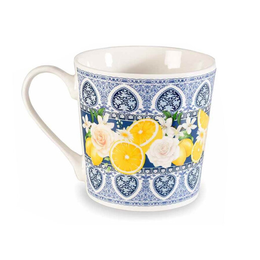 Cana portelan Lamai 9.5x9.5 cm, 350 ml