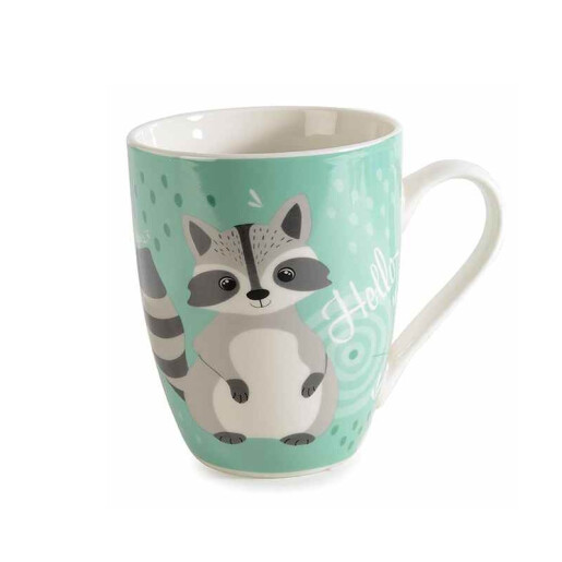 Cana portelan Kids Animal 8.5x10.5 cm, 350 ml