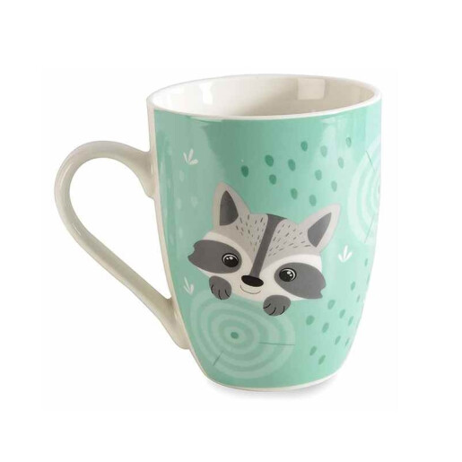 Cana portelan Kids Animal 8.5x10.5 cm, 350 ml