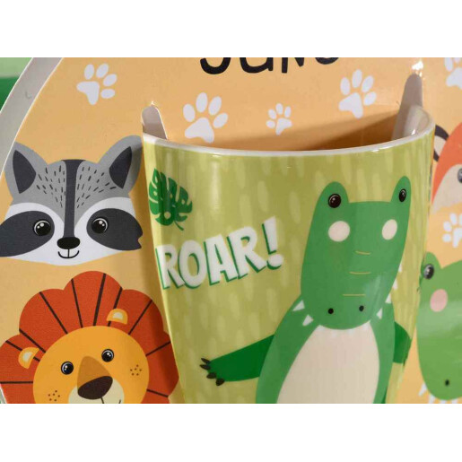 Cana portelan Kids Animal, Dinozaur 8.5x10.5 cm, 350 ml