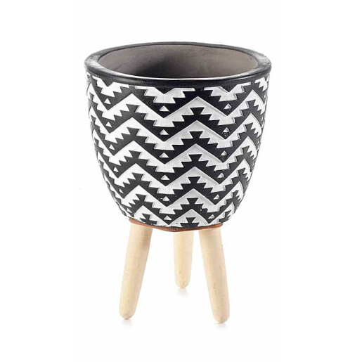 Set 3 ghivece flori 10.5x14.5 cm