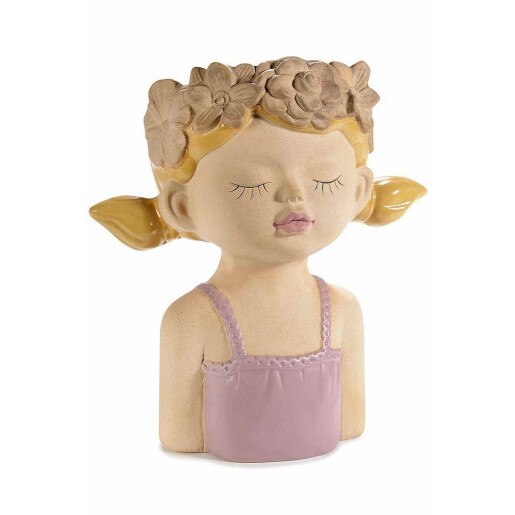 Vaza flori portelan Fetita 22,5 x 14 x 25 H