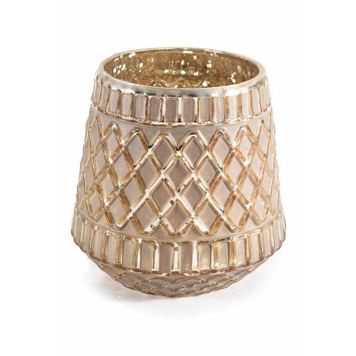 Set 2 candele sticla 10.5x10.5 cm