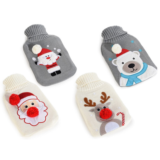 Set 4 recipiente apa calda Craciun 19.5x36 cm, 1.7 litri