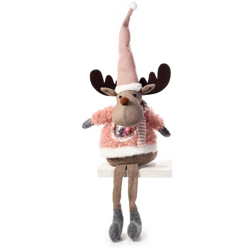 Figurina Ren textil multicolor 20x14x40 cm
