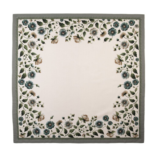 Fata masa bumbac multicolor model Flori 100x100 cm