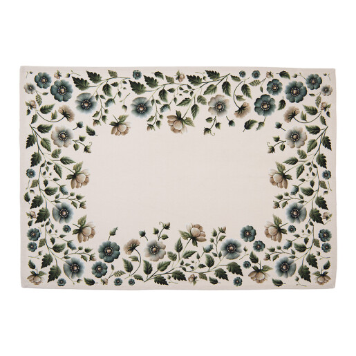 Prosop bucatarie bumbac multicolor model Flori 50x70 cm