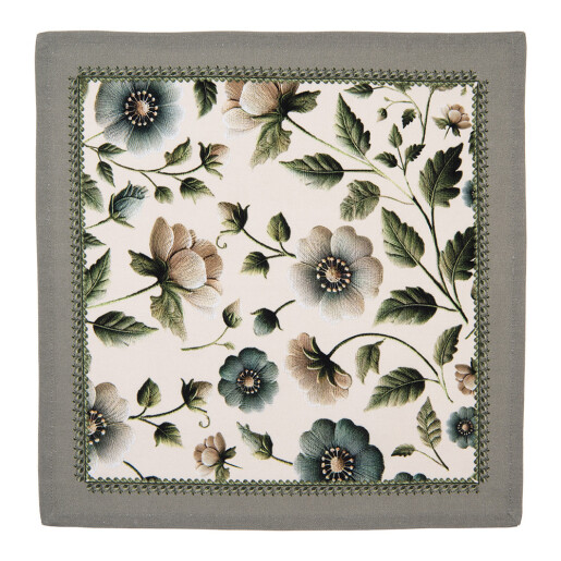 Set 6 servetele bumbac multicolor model Flori (6) 40x40 cm