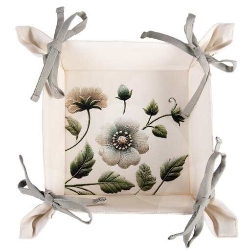 Cos paine bumbac multicolor 35x35x8 cm