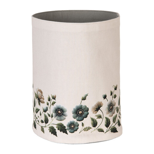 Cos bumbac multicolor model Flori Ø 15x16 cm