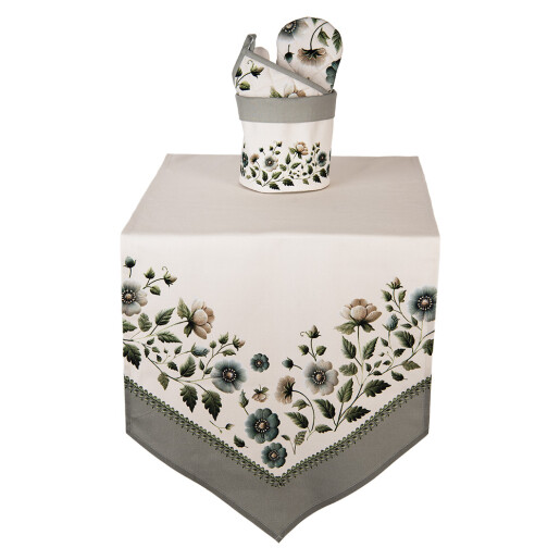 Cos bumbac multicolor model Flori Ø 15x16 cm