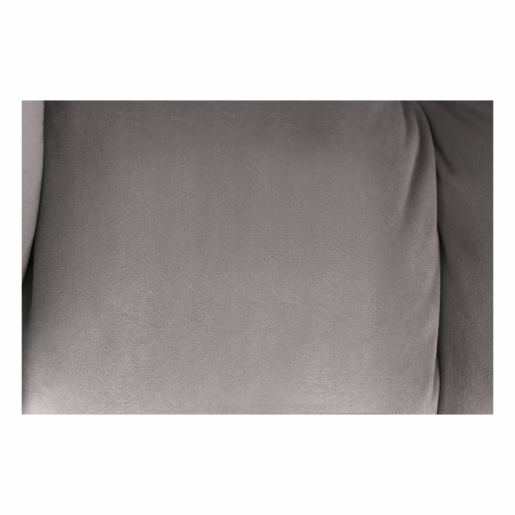 Scaun de birou, tapiterie catifea gri, Hagrid, 49x59x99 cm
