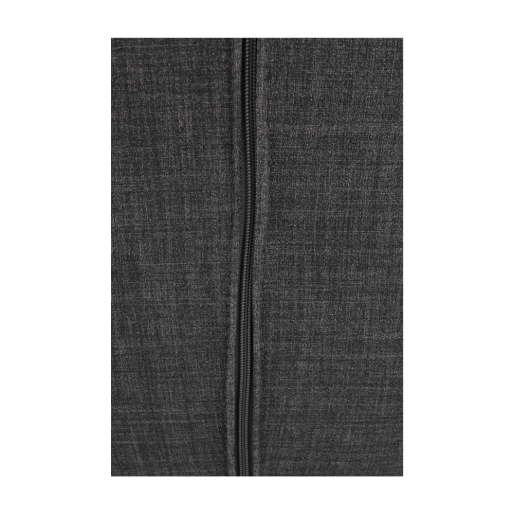 Fotoliu balansoar tapiterie textil gri picioare lemn Harper 75x83x110 cm