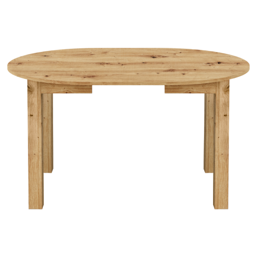 Masa dining extensibila DTD laminat stejar Harry 103-142x102x76 cm