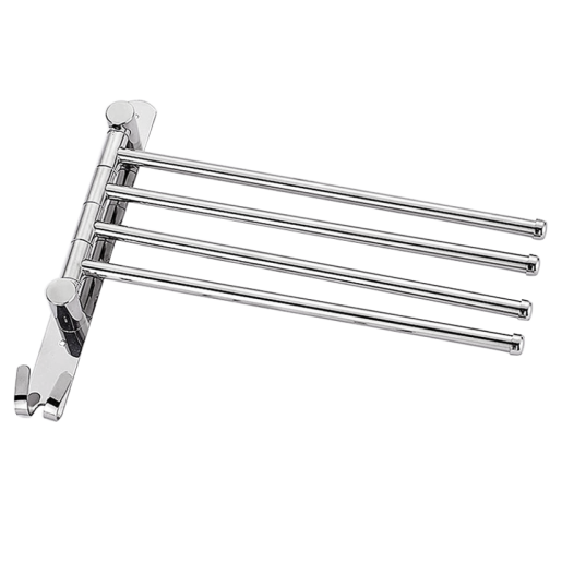 Suport prosoape otel argintiu Holder 35,5x2,6x24,5 cm