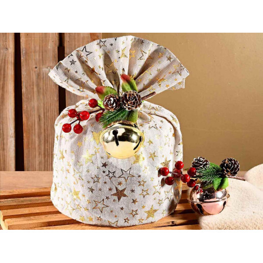 Set 16 ornamente brad Clopotei 14.5x9 cm