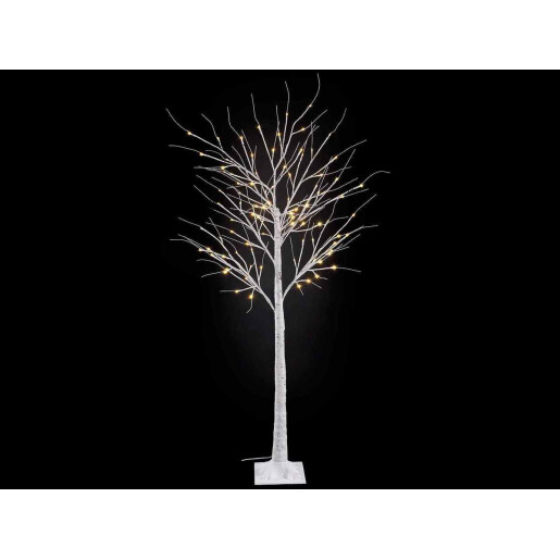 Copac alb 96 leduri 96 ramuri 1.60  cm