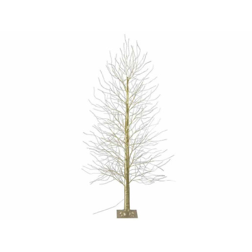 Copac decorativ auriu 1700 leduri, 2.10 H