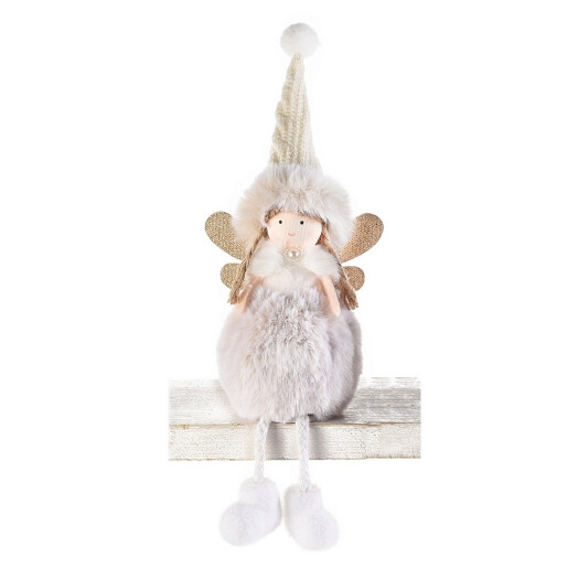 Figurina Inger textil multicolor 8.5x5x17 cm